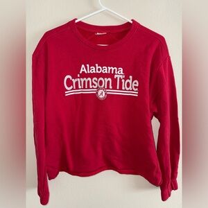 Rivalry Threads‎ 91 Alabama Crimson Tide Women’s Red Crewneck Sweatshirt Large